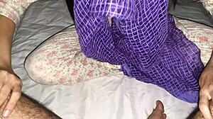 Punjabi mother-in-law bares all seductively before mystic baba