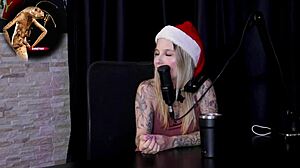 gostosa masturbates then takes cock in ass until creampied after naming celebs she'd fuck needing lube for her perfect butt