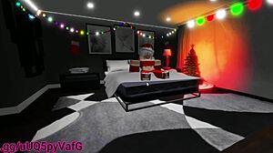 I'm Santa's little helper anal slut!