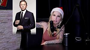 gostosa masturbates then takes cock in ass until creampied after naming celebs she'd fuck needing lube for her perfect butt
