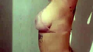 Blonde Bombshell Dances Cam Spits Kisses Huge Natural Tits For Boyfriend