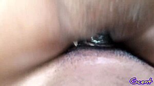 watch her tight swollen pussy get fucked close-up with dripping creampie finish!