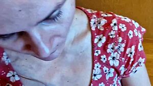 Your Loving Russian GF with Ponytail Sucks Monster Cock ASMR Closeup