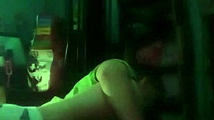 this amateur couple gets sensual in total darkness