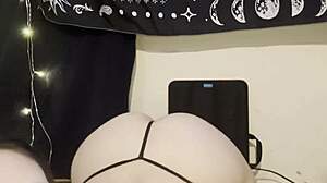 omg daddy do you love my goth teen fattass bent over arching for you? 🍑😈