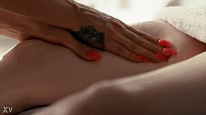 casey kisses shemale anal rides another trans cock deep in california kissing heat