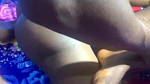 roommate's girlfriend sneaks in dorm oiled up riding monster cock on big tits bounce