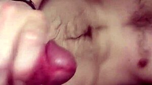 Steamy solo play builds to a hot cumshot right before stepping into the shower