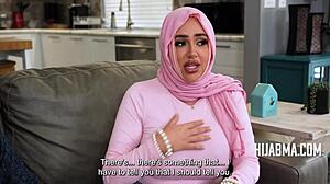 Married muslim wife zoey foxx hooks tinder guy nicky rebel for intense pounding