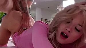 Petite Blonde Nicole Nichols Rides Bryan Gozzling Rough Pickup Style