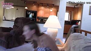 nasty stella sedona begs seth to creampie her tight college pussy deep