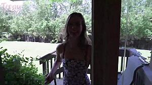 nasty stella sedona begs seth to creampie her tight college pussy deep