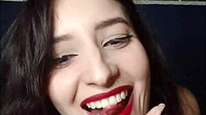 she masturbates secretly while eyeing that massive throbbing dick