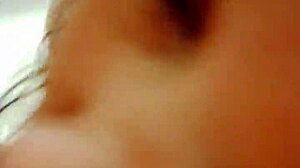 Fresh Shower Slut Wife Sucks Fat Cock Hungrily