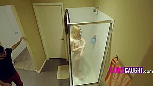 Horny tattooed teen slut hates stepbro but craves his cock now!
