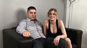 Watching Thick Black Cock Stretch My Milf Wife's Pussy Wide Open
