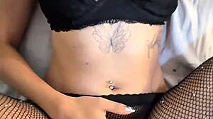 perfect ASS goth college girl with HUGE natural tits gets FUCKED