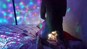 that naughty milf body tempted her best friend's faithful hubby into wild outdoor toy fuck