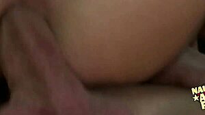 curious woman meets lucky guy for intense session on leather couch