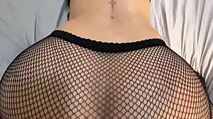 perfect ASS goth college girl with HUGE natural tits gets FUCKED