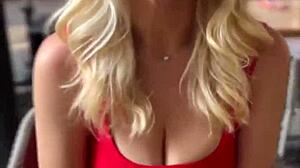 Blonde Vera Jarw's Juicy Pussy and Big Tits Take Monster Cock in Rough Budapest Fuck