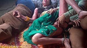 XXX hot Indian STEP MOM seduces STEP SON with dirty Hindi talk and wild PUSSY FUCK