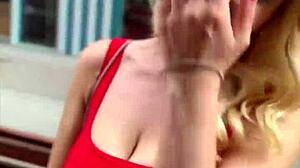 Blonde Vera Jarw's Juicy Pussy and Big Tits Take Monster Cock in Rough Budapest Fuck