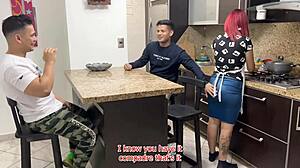 Friend's Wife Tries My Thick Cock Before Husband Watches
