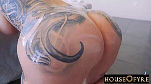 Houseofyre Arabelle Raphael Gobbles Giant BBC Deepthroat Style