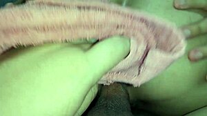 18yo lover's cock ridden hard in dorm while cuckold husband watches