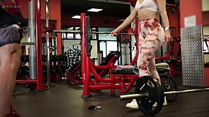 Gym Pickup Ass Workout Queen Told She's Photoshoot Model Leads To Rough Cowgirl Creampie End