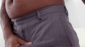 rich da piper's cock throbs as paisley paige sucks and swallows interracial load