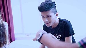18-Year-Old Indian Amateur Teases Teacher Stepbrother Liaison