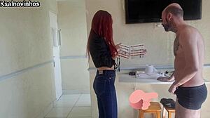 hotel maid catches my hard cock flashing wanna cum on ass?
