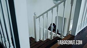 Cheating Ebony Milf Fucks Delivery Guy