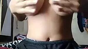 Hot Indian girl's huge boobs make you throb hard?