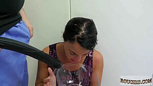 these dom girls slap and probe teen's ass in extreme rectal bdsm therapy 😈