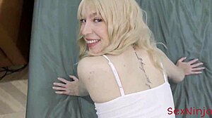 hey what happens when you're stuck home alone with that juicy bubble butt stepmom huh