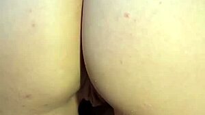 roommate sits on dick while teasing small waist and perky tits