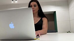 almendra gala takes brutal sex and deep blowjob from muscled stud