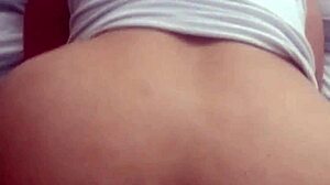 ever wondered how a fat white cock stretches this big ass milf? 😏