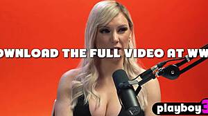 Busty blonde milf Kenzie Taylor pleasures herself solo