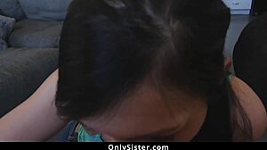 Stepbro Fucks Stepsister and Friend in Wild Threesome Fantasy