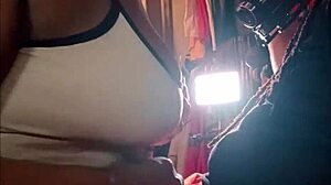Tatted Big Booty Girl Twerks into Sloppy Facial Cumshot
