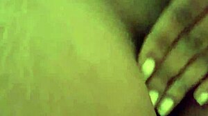 she steps under the warm shower water soaking her skin completely
