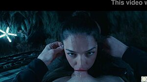 wanna see this kinky spanish goddess take ass to mouth under the stars?