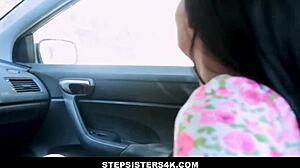 SKINNY LATINA STEPSIS KATYA RODRIGUEZ RIDES STEPBRO DYLAN SNOW'S BIG COCK POST-BLACK FRIDAY POV!