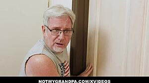 Grumpy Old Man Fucks Big Tits Teen Wife Jackie Hoffs Pussy Hard