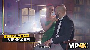 Babe and guy turn bar anal sex fantasy into reality all holes filled hardcore