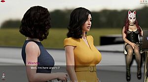 Ms Denvers Teases in Corset Stockings with Big Tits and Teacher Cosplay Fetish